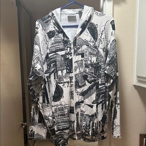 Chico’s Design French design hoodie